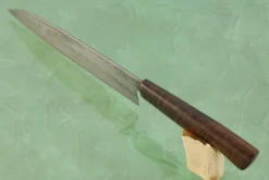 Honyaki Chef's Knife With Ringed Gidgee (9 In) -Optimal Knives Store 104841 3 x