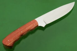 Drop Point Big Game Hunter With Snakeskin Sycamore -Optimal Knives Store 105014 5 x