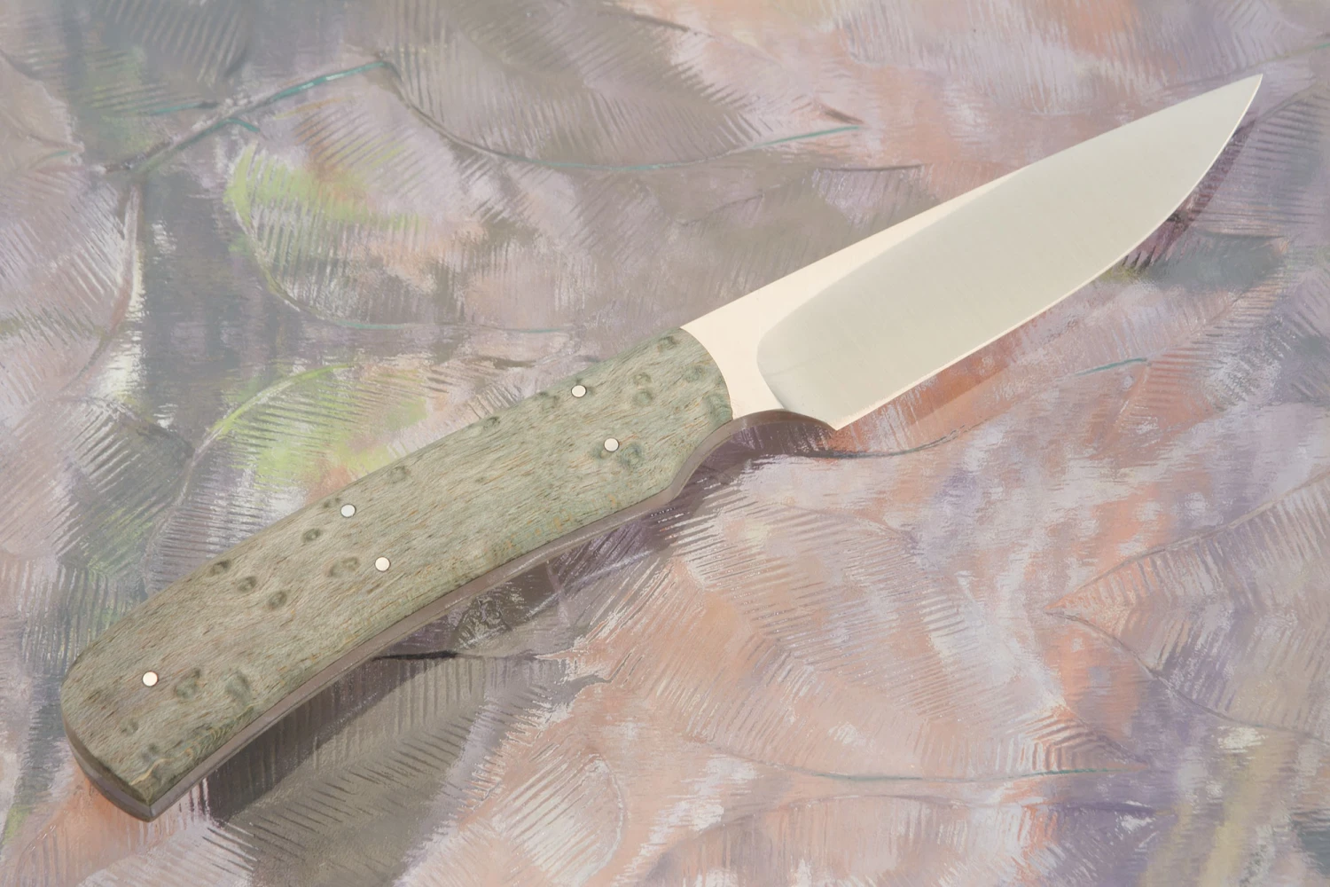 Utility/Hunter With Birdseye Maple - S35VN 4 Utility/Hunter With Birdseye Maple - S35VN - Image 4