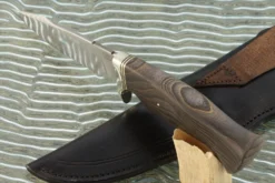 Hurak Hunter With Stabilized Ash -Optimal Knives Store 105115 4 x