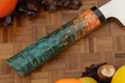 Chef's Slicer (Sujihiki) With Masur Birch -Optimal Knives Store 105118 4 x