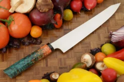 Chef's Slicer (Sujihiki) With Masur Birch -Optimal Knives Store 105118 5 x