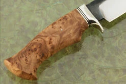 Hurak Hunter With Elm Burl -Optimal Knives Store 105119 4 x