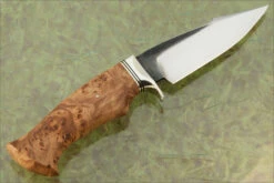 Hurak Hunter With Elm Burl -Optimal Knives Store 105119 5 x