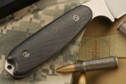 Guardian 3.5 - 3D Carbon Fiber, Stonewash Blade, Sheepsfoot Grind - M390 -Optimal Knives Store 105301 4 x