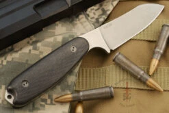 Guardian 3.5 - 3D Carbon Fiber, Stonewash Blade, Sheepsfoot Grind - M390 -Optimal Knives Store 105301 5 x