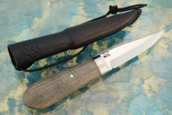 Forged Integral Puukko With Curly Ash
