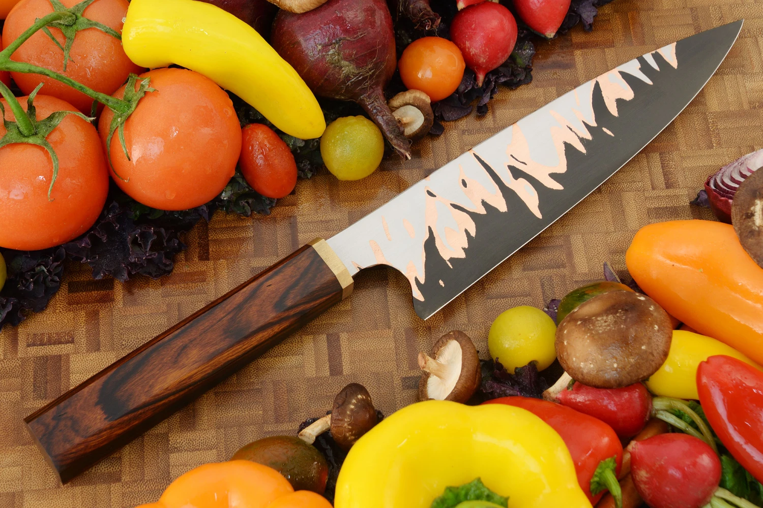 Cu-Mai Chef's Knife - Gyuto (8-1/2 Inch) With Ironwood 7 Cu-Mai Chef's Knife - Gyuto (8-1/2 Inch) With Ironwood - Image 7