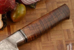 Integral Mosaic Damascus Chef's Knife (10 In.) With Tasmanian Blackwood -Optimal Knives Store 105376 3 x