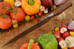 Integral Mosaic Damascus Chef's Knife (10 In.) With Tasmanian Blackwood -Optimal Knives Store 105376 4 x