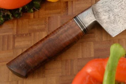 Integral Mosaic Damascus Chef's Knife (10 In.) With Tasmanian Blackwood -Optimal Knives Store 105376 5 x