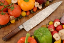 Integral Mosaic Damascus Chef's Knife (10 In.) With Tasmanian Blackwood -Optimal Knives Store 105376 7 x