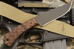 Highland Hunter With Sculpted Maple 9 Highland Hunter With Sculpted Maple -Optimal Knives Store 105387 5 x