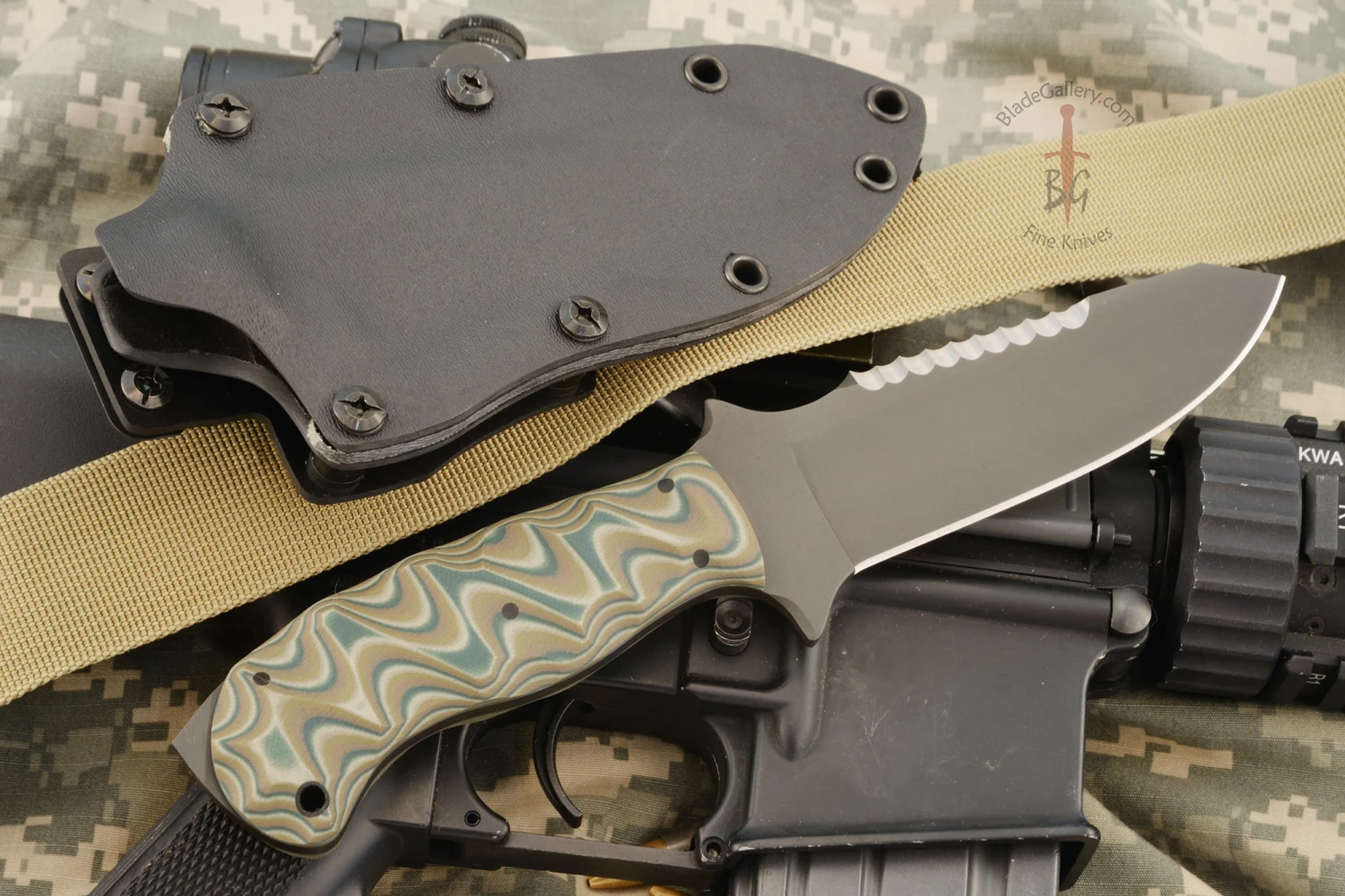 Utility Crusher With Sculpted Camo G10 1 Utility Crusher With Sculpted Camo G10