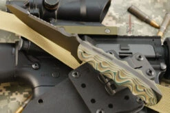 Utility Crusher With Sculpted Camo G10 7 Utility Crusher With Sculpted Camo G10 -Optimal Knives Store 105390 3 x