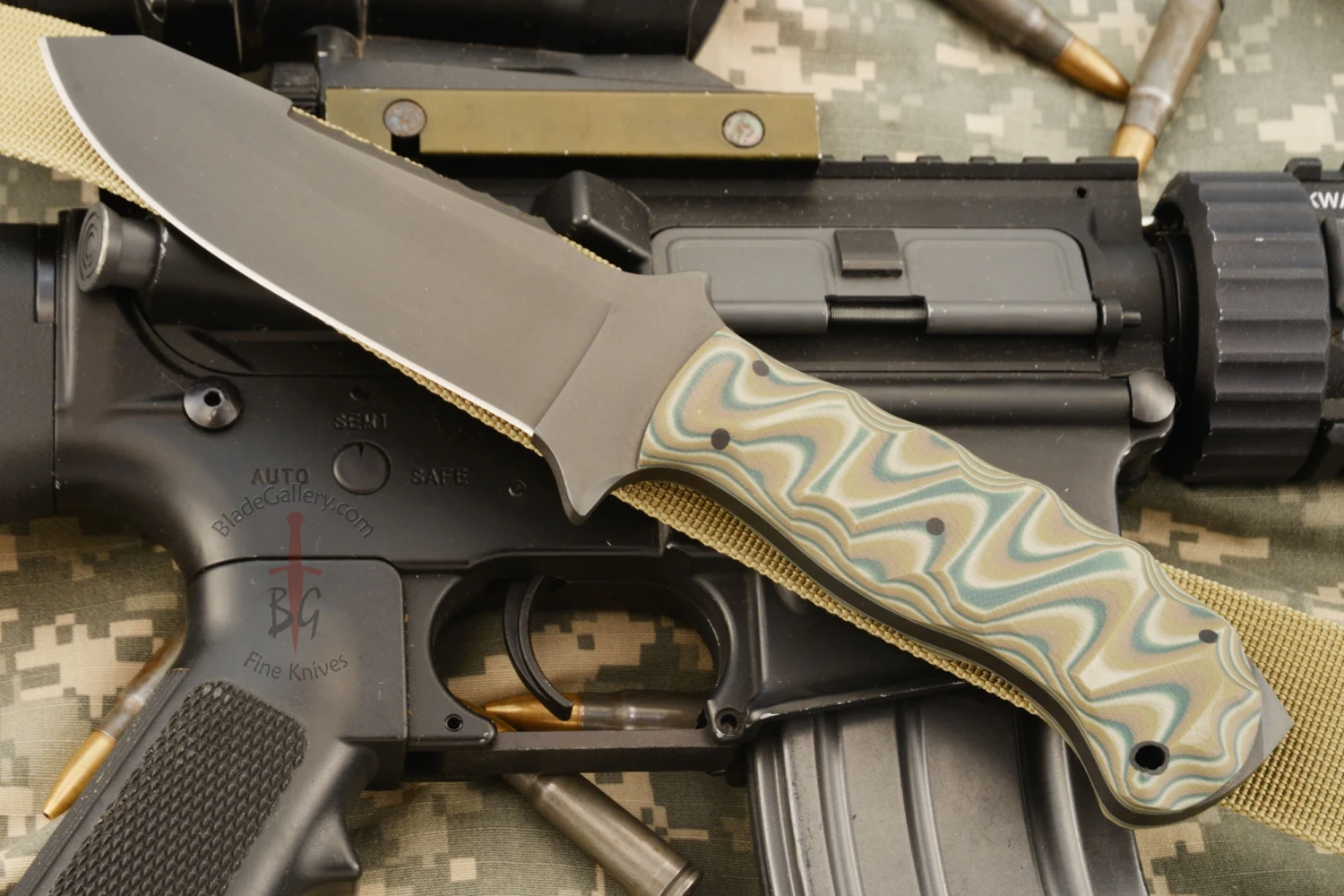Utility Crusher With Sculpted Camo G10 5 Utility Crusher With Sculpted Camo G10 - Image 5