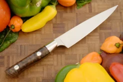 Utility Knife (4-1/2 In.) With Maple Burl -Optimal Knives Store 105413 3 x