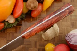 Chef's Knife (9-1/2 In.) With Maple Burl 9 Chef's Knife (9-1/2 In.) With Maple Burl -Optimal Knives Store 105431 4 x