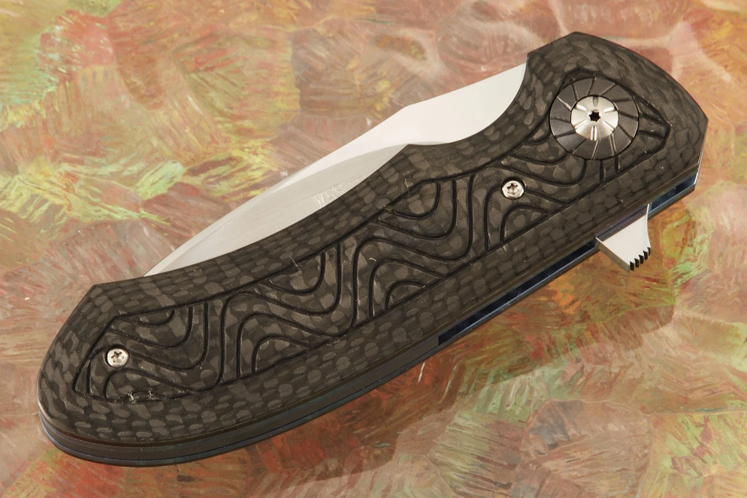 Hornet Jr Flipper With Carbon Fiber (IKBS) - M390 2 Hornet Jr Flipper With Carbon Fiber (IKBS) - M390 - Image 2