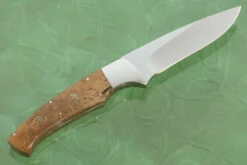 Drop Point Hunter With Mammoth Ivory (FB-50) -Optimal Knives Store 105569 5 x