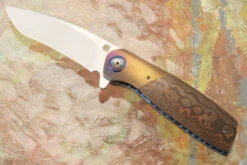 HB17 - Motswiri Flipper With Camo Copper FatCarbon And Zirconium (Ceramic IKBS) - M390