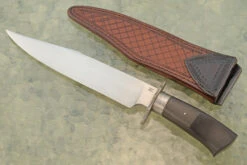 Southwest Bowie With African Blackwood And Wrought Iron