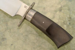 Southwest Bowie With African Blackwood And Wrought Iron -Optimal Knives Store 105654 3 x