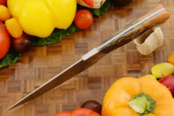 Chef's Knife/Utility (5-3/4 In.) With Masur Birch 7 Chef's Knife/Utility (5-3/4 In.) With Masur Birch -Optimal Knives Store 105656 3 x