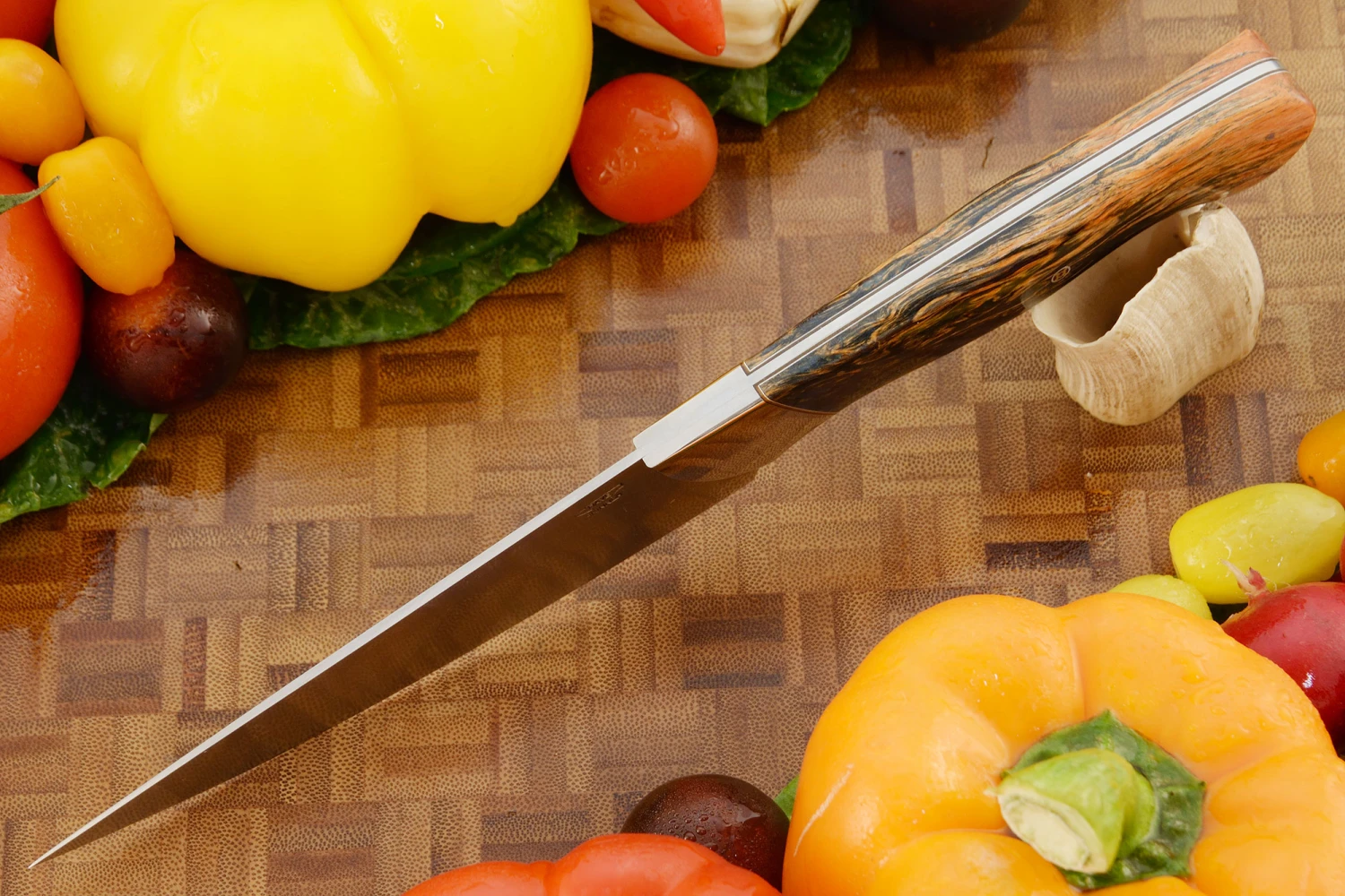 Chef's Knife/Utility (5-3/4 In.) With Masur Birch 3 Chef's Knife/Utility (5-3/4 In.) With Masur Birch - Image 3