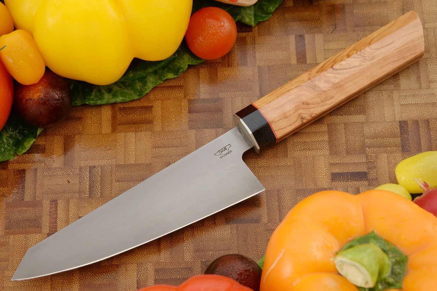 Boning Knife/Utility (Honesuki) - 5-1/3" With Wild Olive 1 Boning Knife/Utility (Honesuki) - 5-1/3" With Wild Olive