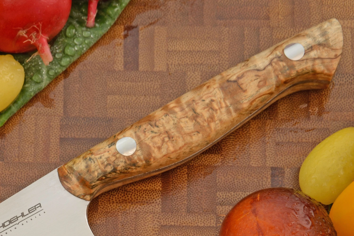 Chef's Knife (5-3/4 In.) With Masur Birch 2 Chef's Knife (5-3/4 In.) With Masur Birch - Image 2