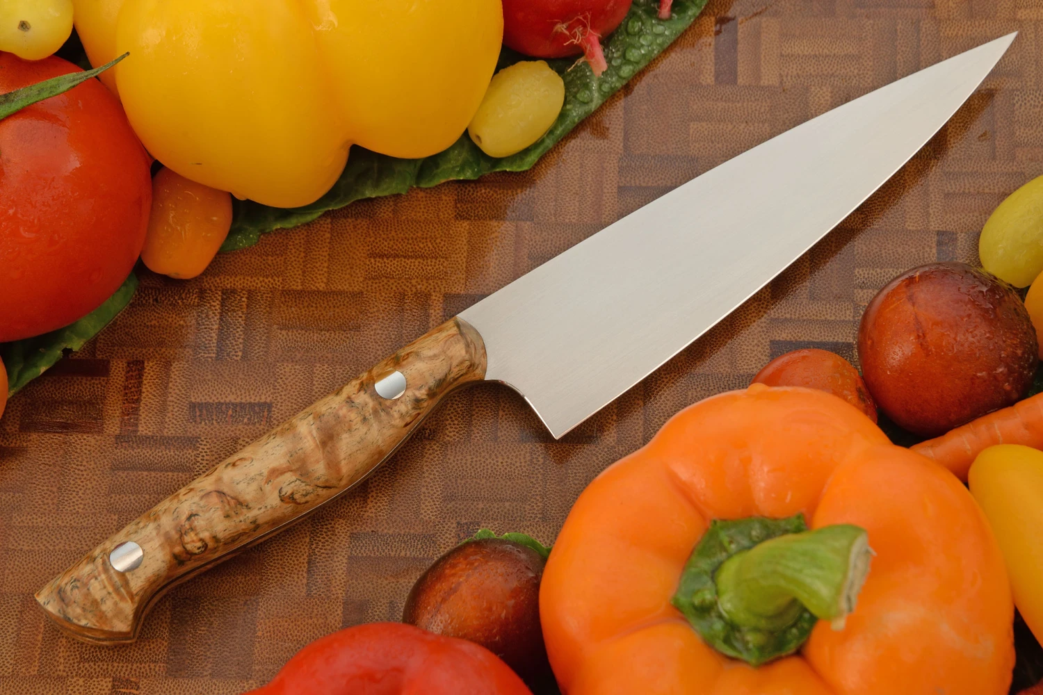 Chef's Knife (5-3/4 In.) With Masur Birch 5 Chef's Knife (5-3/4 In.) With Masur Birch - Image 5