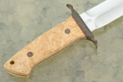 Phoenix Fighter (7-1/2") With Maple Burl And Bronze 10 Phoenix Fighter (7-1/2") With Maple Burl And Bronze -Optimal Knives Store 105702 5 x