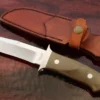 Loveless Style Chute Knife (4-1/2") With Olive Micarta