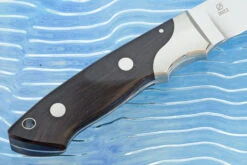 Loveless Drop Point Hunter (4") With African Blackwood -Optimal Knives Store 105723 4 x