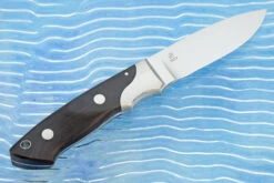 Loveless Drop Point Hunter (4") With African Blackwood -Optimal Knives Store 105723 5 x