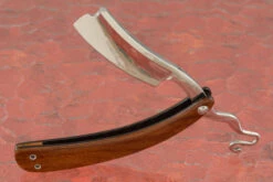 Straight Razor With Mopane