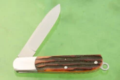 Slipjoint Folder With Jigged Bone 8 Slipjoint Folder With Jigged Bone -Optimal Knives Store 105826 4 x