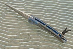 Black Panther Folder With Black/Gray Micarta, Timascus, And San Mai Damascus 10 Black Panther Folder With Black/Gray Micarta, Timascus, And San Mai Damascus -Optimal Knives Store 105920 4 x