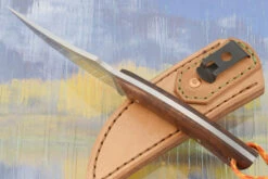 Trailing Point Skinner With Ringed Gidgee -Optimal Knives Store 105925 3 x