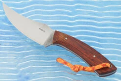 Trailing Point Skinner With Cocobolo -Optimal Knives Store 105932 5 x