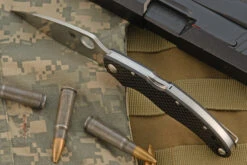 Spyderco Calypso 3.5 Backlock Folder (C144CFPE) - ZDP-189 7 Spyderco Calypso 3.5 Backlock Folder (C144CFPE) - ZDP-189 -Optimal Knives Store 105935 3 x