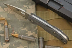 Spyderco Native 5 Backlock Folder With Fluted Carbon Fiber (C41CFFP5) - S90V -Optimal Knives Store 105937 3 x