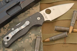 Spyderco Native 5 Backlock Folder With Fluted Carbon Fiber (C41CFFP5) - S90V -Optimal Knives Store 105937 5 x