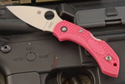 Spyderco Dragonfly 2 Back Lock Folder With Pink FRN (C28FPPNS30V2) - CPM-S30V