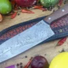 Chef's Knife (Santoku) With Guayacan Ebony And O2 Carbon Steel