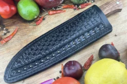 Chef's Knife (Santoku) With Urunday And O2 Carbon Steel -Optimal Knives Store 106015 5 x