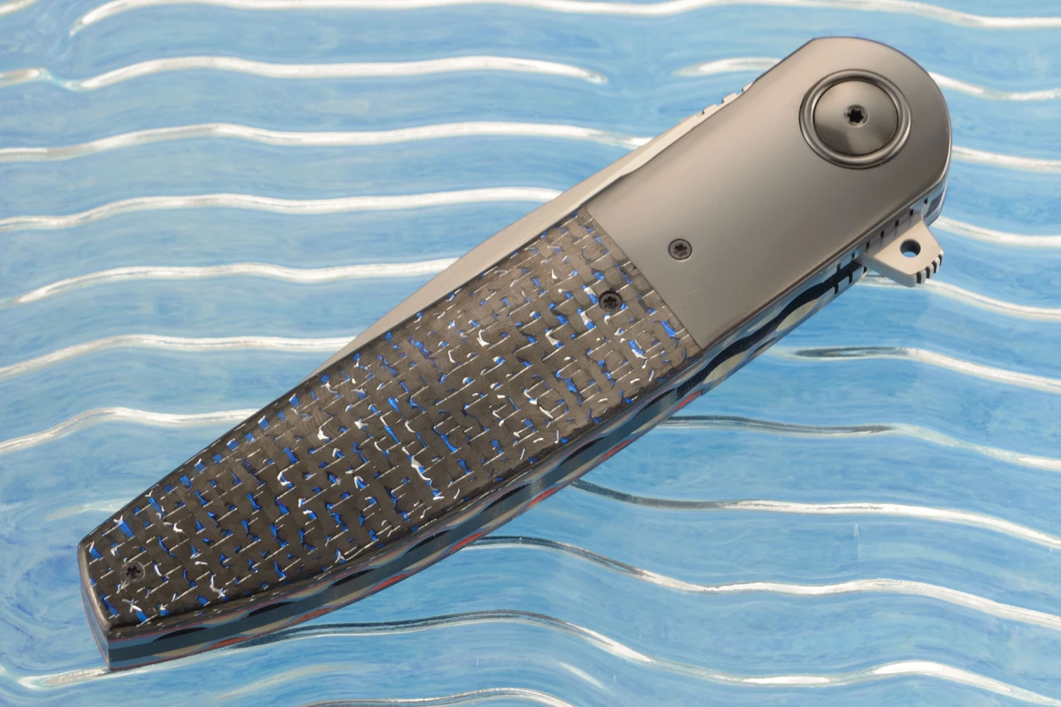L28 Flipper With Blue/Silver Carbon Fiber And Zirconium (Ceramic IKBS) - CTS-XHP 2 L28 Flipper With Blue/Silver Carbon Fiber And Zirconium (Ceramic IKBS) - CTS-XHP - Image 2