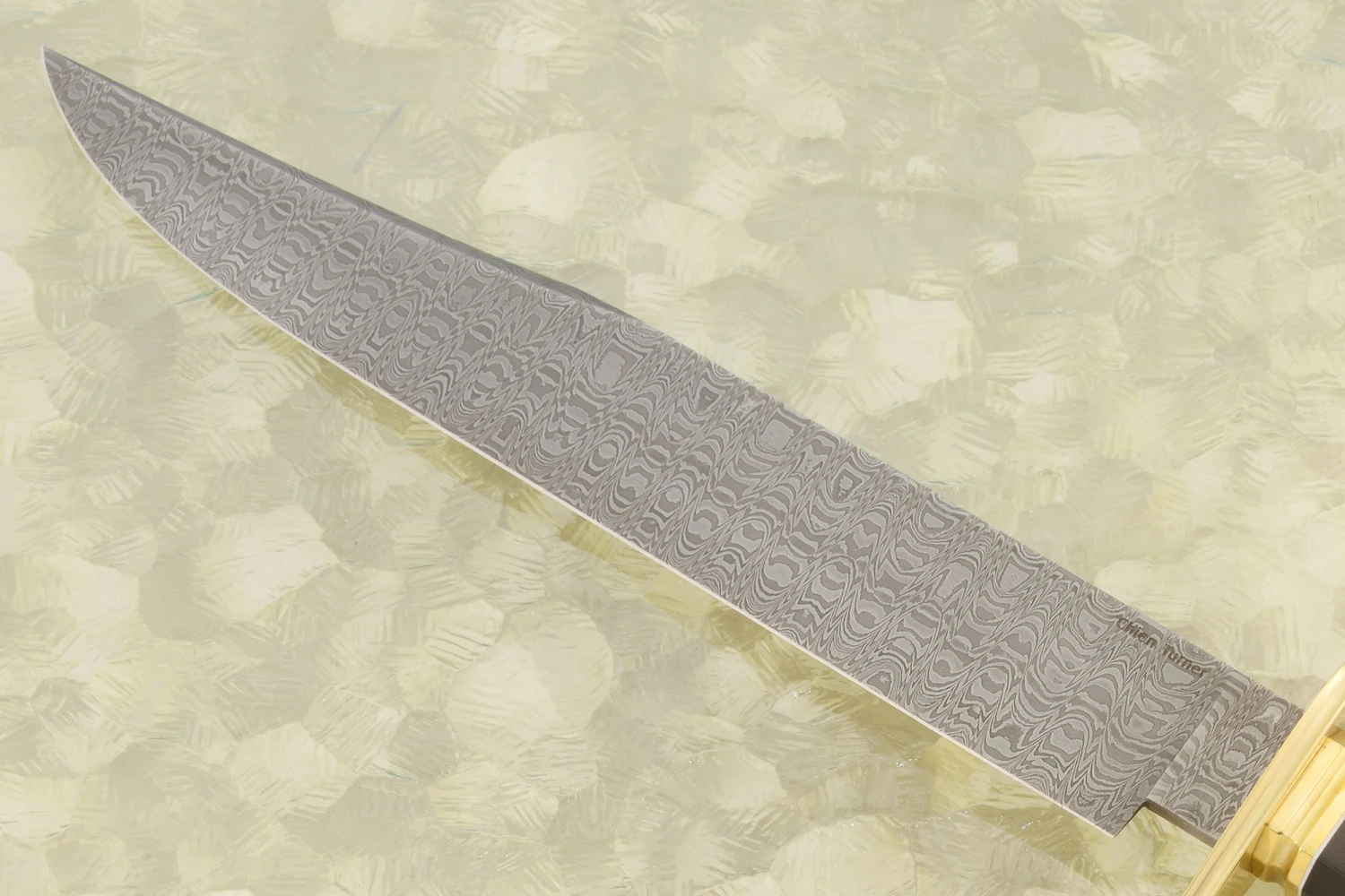 Damascus Bowie With African Blackwood - Best Novice Fighter, Durban Easter Show, 2022 2 Damascus Bowie With African Blackwood - Best Novice Fighter, Durban Easter Show, 2022 - Image 2