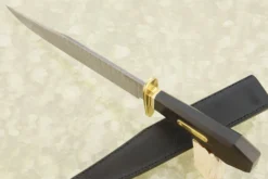 Damascus Bowie With African Blackwood - Best Novice Fighter, Durban Easter Show, 2022 10 Damascus Bowie With African Blackwood - Best Novice Fighter, Durban Easter Show, 2022 -Optimal Knives Store 106087 4 x